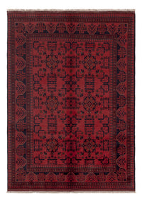 Afghan Teppich - Kunduz - 202 x 146 cm - rot