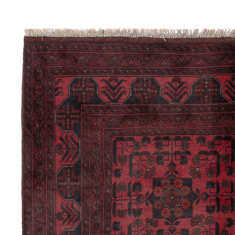 Afghan Teppich - Kunduz - 203 x 149 cm - rot