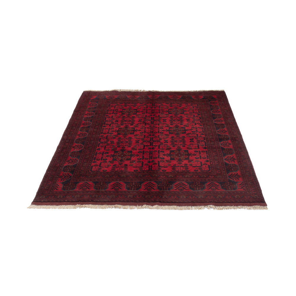 Afghan Teppich - Kunduz - 203 x 149 cm - rot