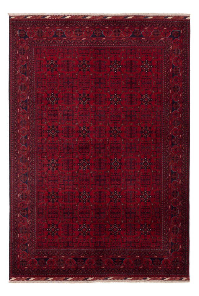 Afghan Teppich - Royal - 257 x 176 cm - rot