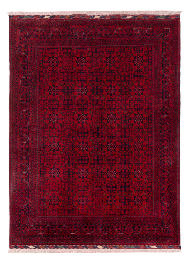 Afghan Teppich - Royal - 234 x 171 cm - rot