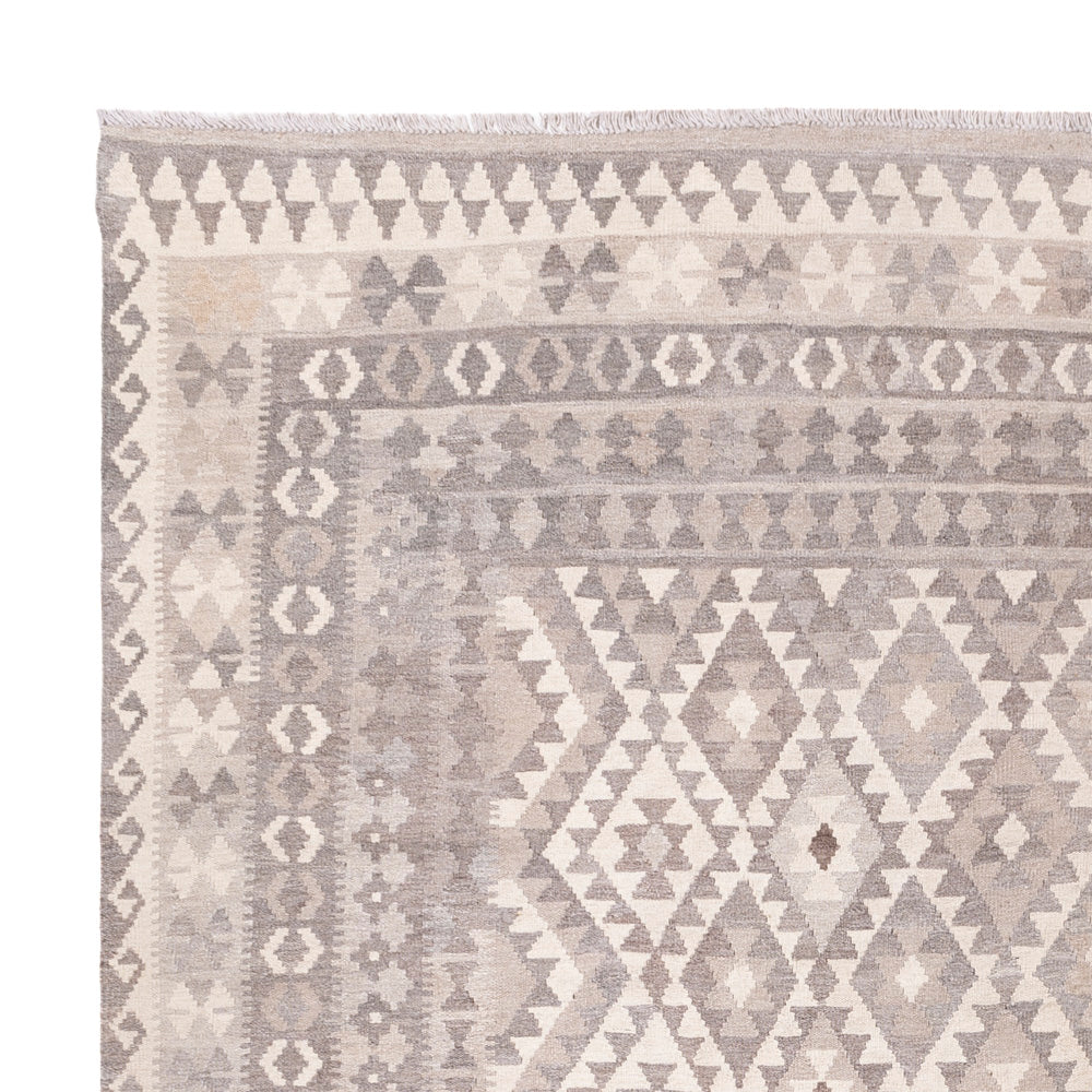 Kelim Teppich - Splash - 290 x 244 cm - natur