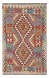 Kelim Maimene Teppich 86x132cm - Rechteckig / Mehrfarbig / 86 x 132 cm Rechteckig
