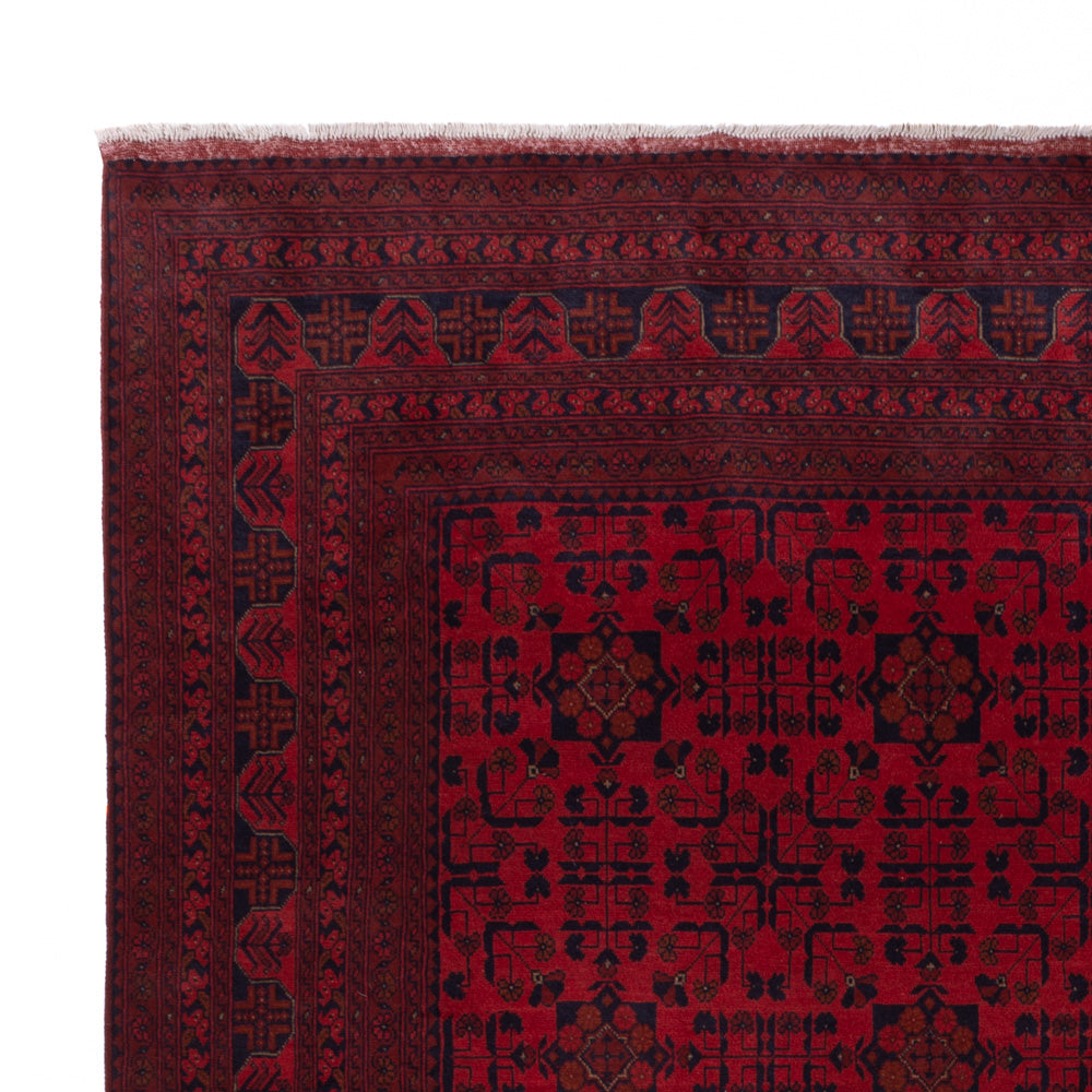 Afghan Teppich - Kunduz - 351 x 254 cm - rot