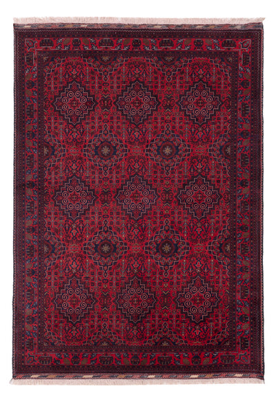 Afghan Teppich 169x240cm - Orientteppich - rot