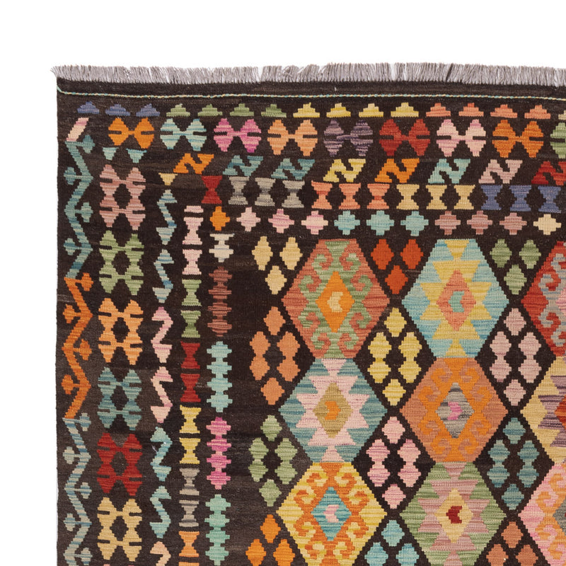 Kelim Teppich - Splash - 345 x 256 cm - bunt