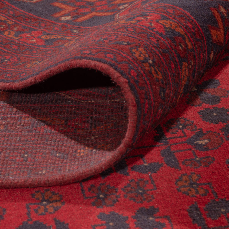 Afghan Teppich - Kunduz - 350 x 256 cm - rot
