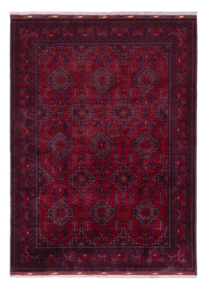 Afghan Teppich - Royal - 231 x 167 cm - rot