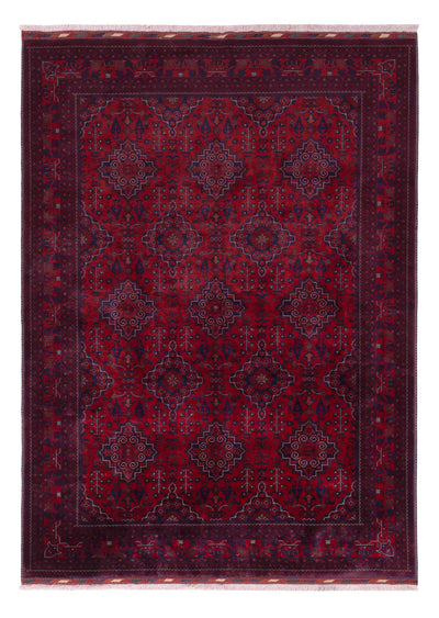 Afghan Teppich 167x231cm - Orientteppich - rot
