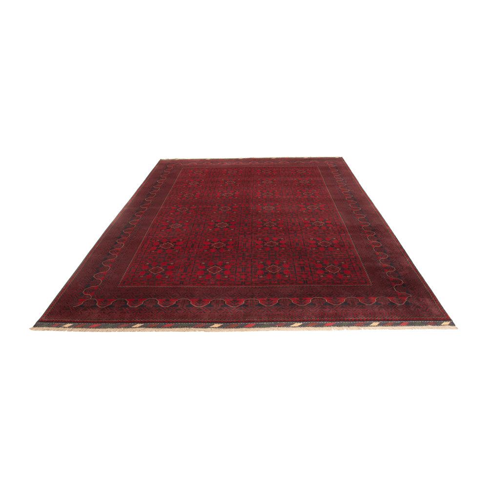 Afghan Teppich - Kunduz - 354 x 248 cm - rot