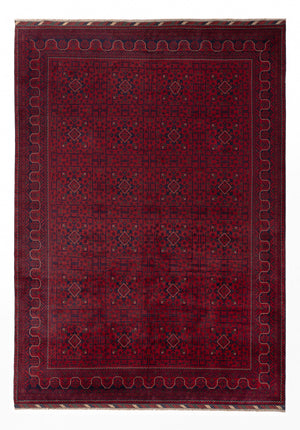 Afghan Teppich - Kunduz - 348 x 251 cm - rot