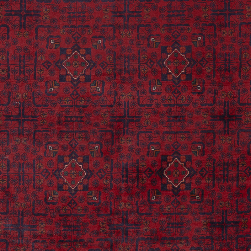 Afghan Teppich - Kunduz - 342 x 248 cm - rot