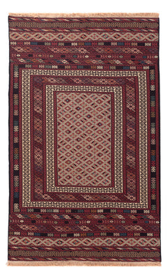Kelim Teppich - Oriental - 204 x 130 cm - mehrfarbig