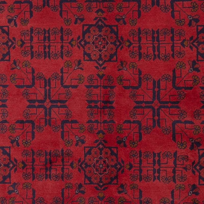Afghan Teppich - Kunduz - 236 x 175 cm - rot