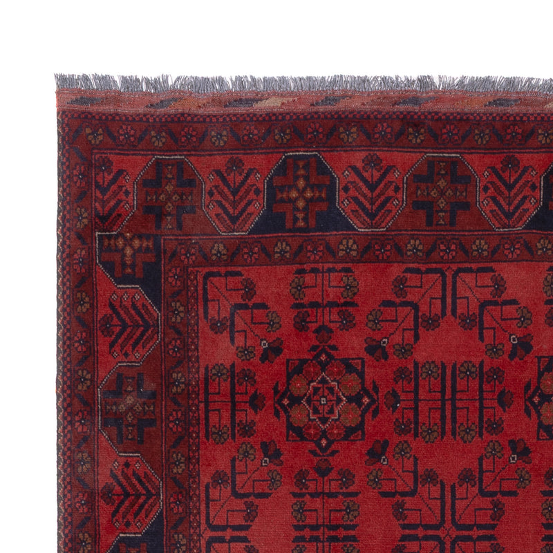 Afghan Teppich - Kunduz - 232 x 169 cm - rot