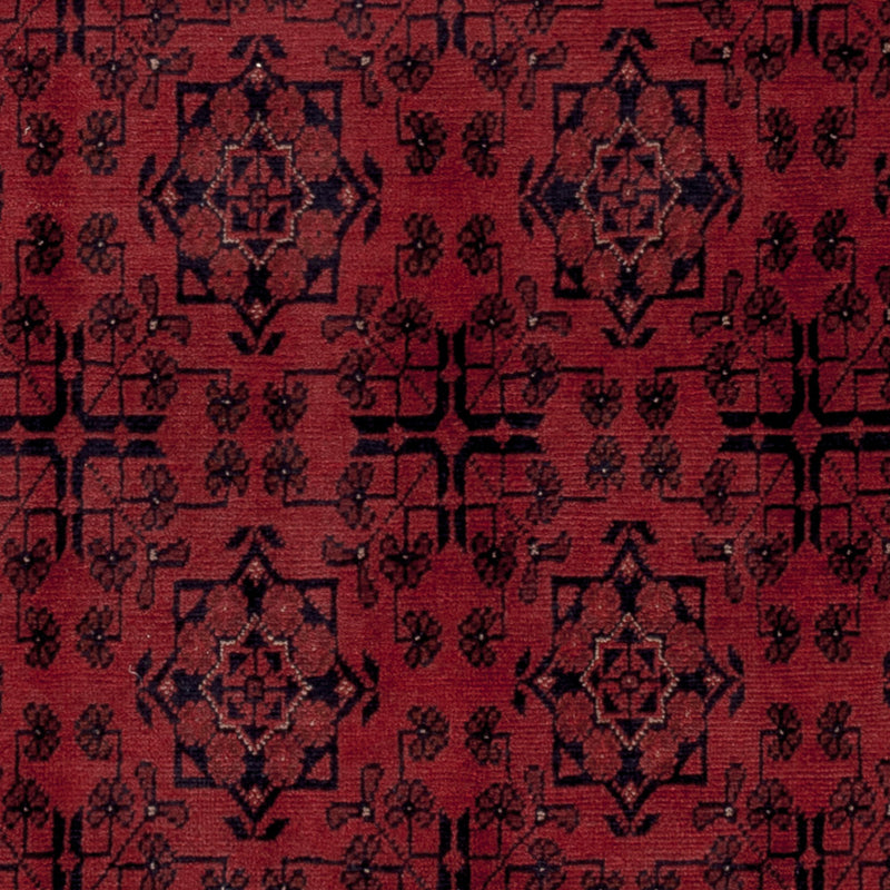 Afghan Teppich - Kunduz - 198 x 148 cm - rot
