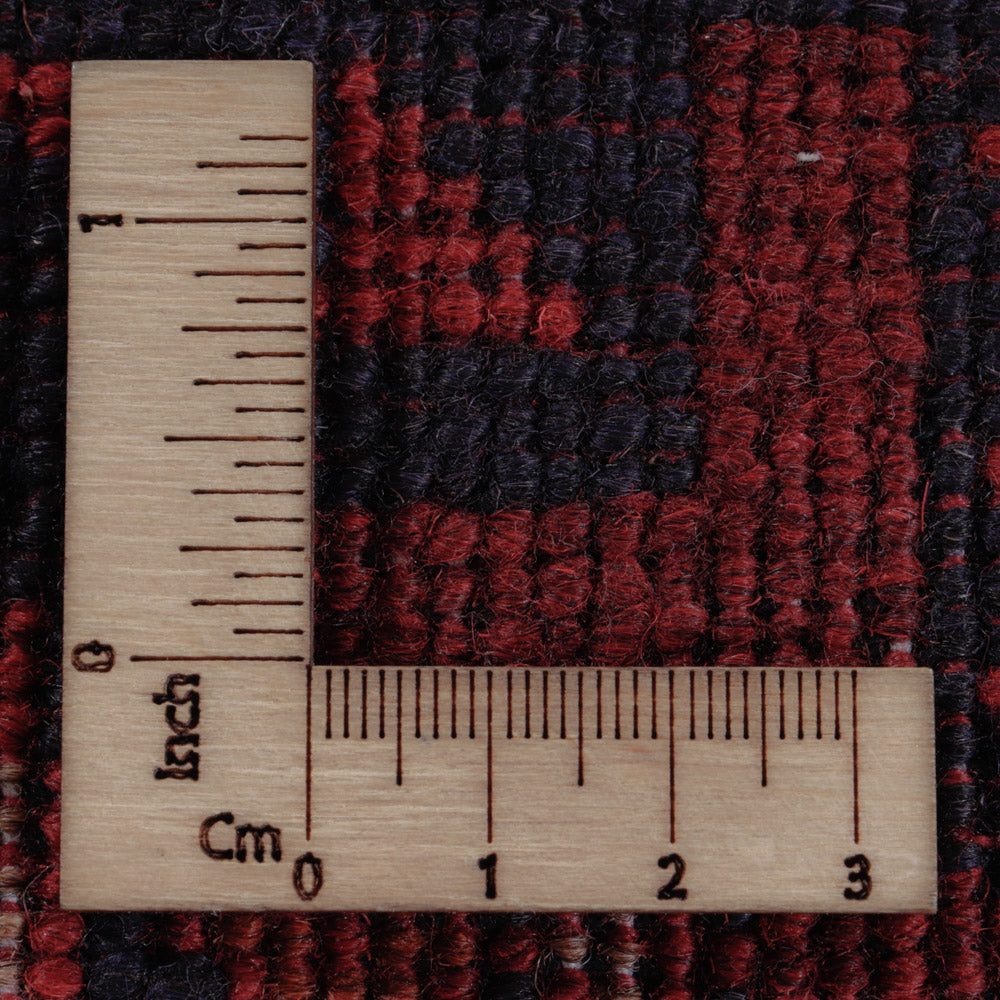 Afghan Teppich - Kunduz - 196 x 150 cm - rot