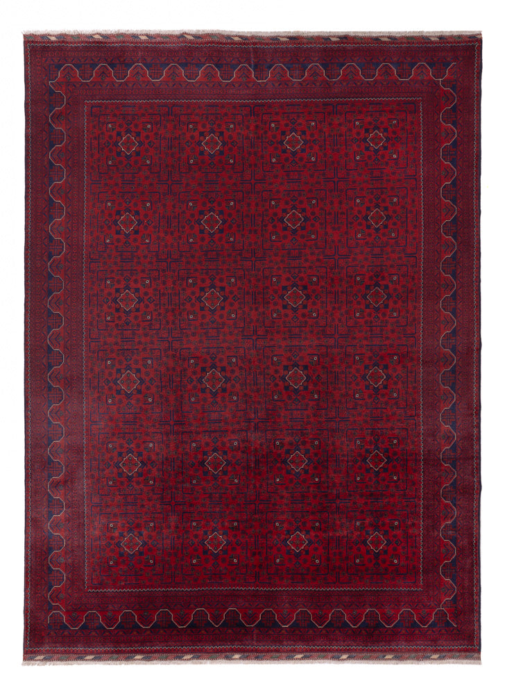 Afghan Teppich - Kunduz - 338 x 249 cm - rot