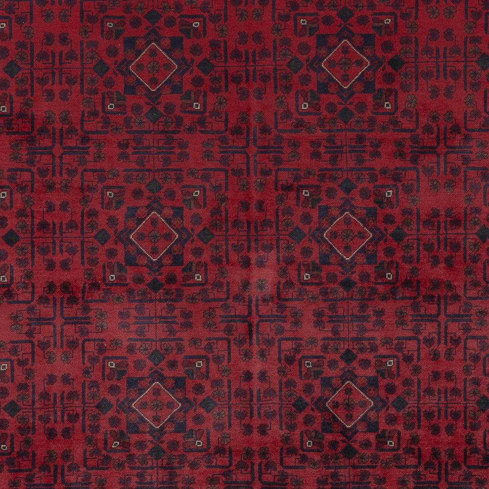 Afghan Teppich - Kunduz - 350 x 251 cm - rot