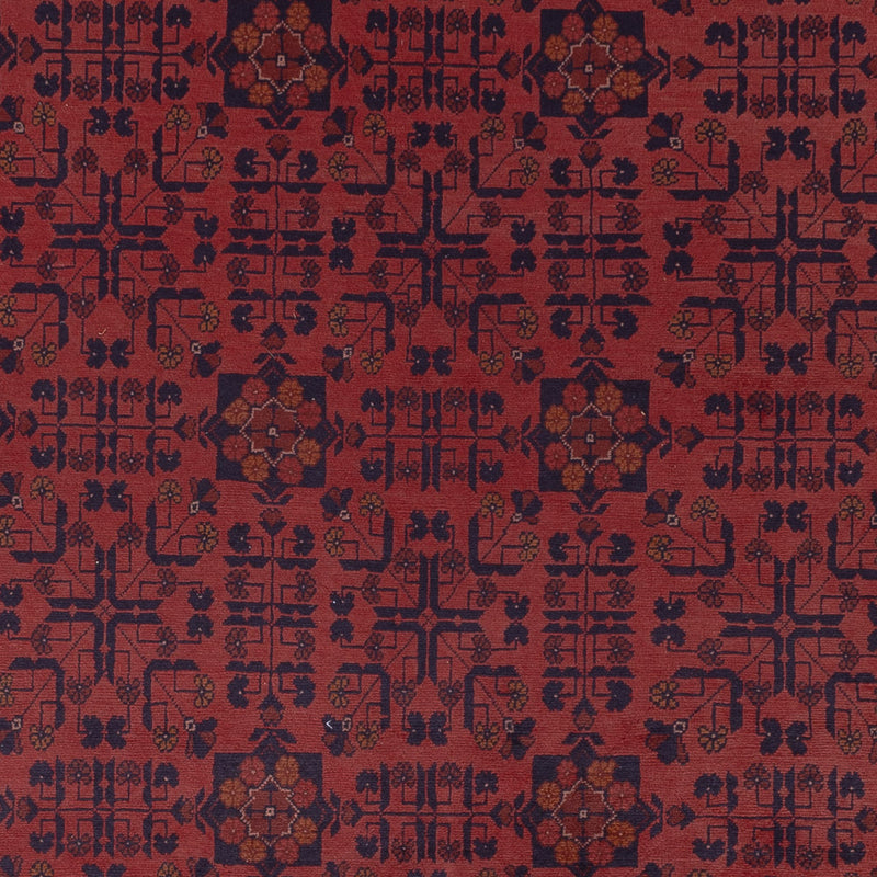 Afghan Teppich - Kunduz - 340 x 254 cm - rot