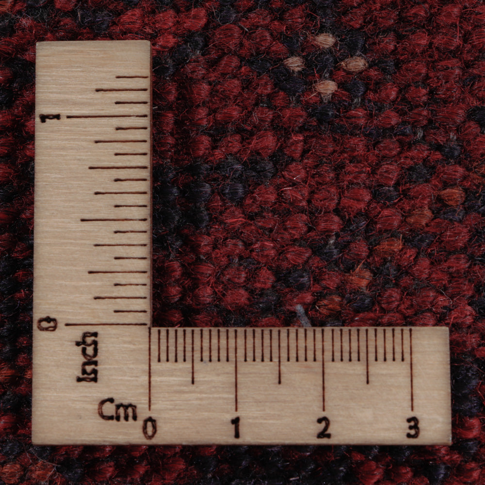 Afghan Teppich - Kunduz - 199 x 154 cm - rot