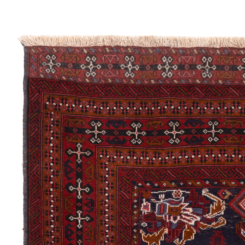 Belutsch Teppich - 248 x 144 cm - dunkelblau