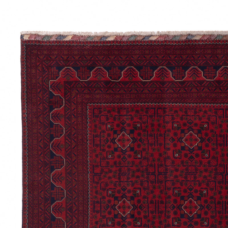 Afghan Teppich - Kunduz - 357 x 247 cm - rot
