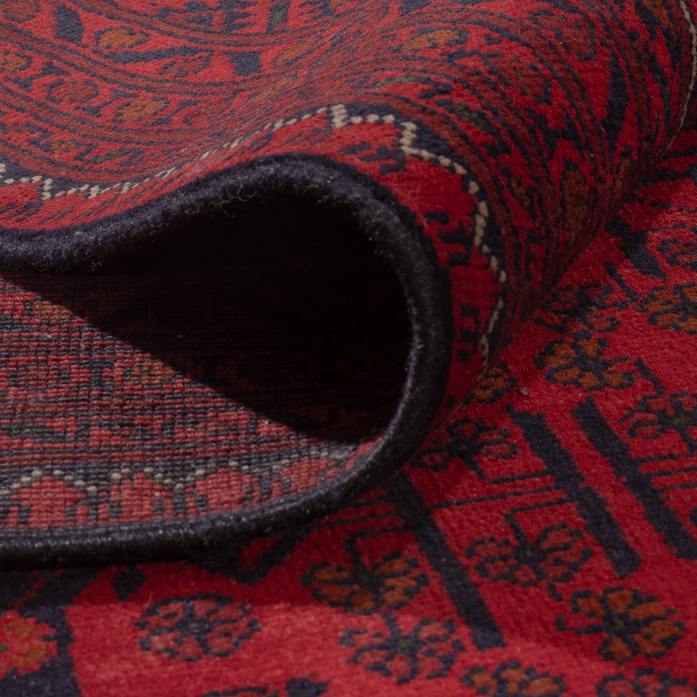 Afghan Teppich - Kunduz - 357 x 247 cm - rot