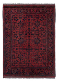 Afghan Teppich - Kunduz - 202 x 146 cm - rot