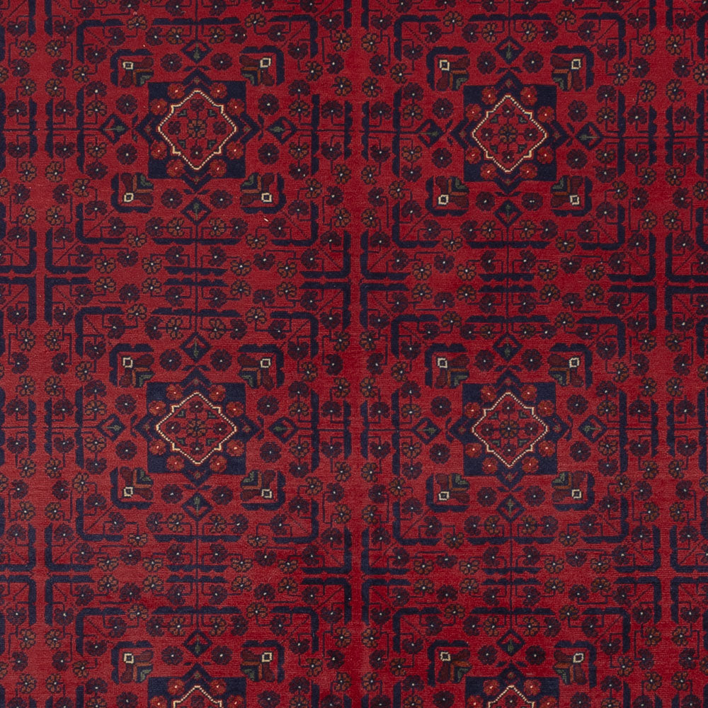 Afghan Teppich - Kunduz - 338 x 246 cm - rot