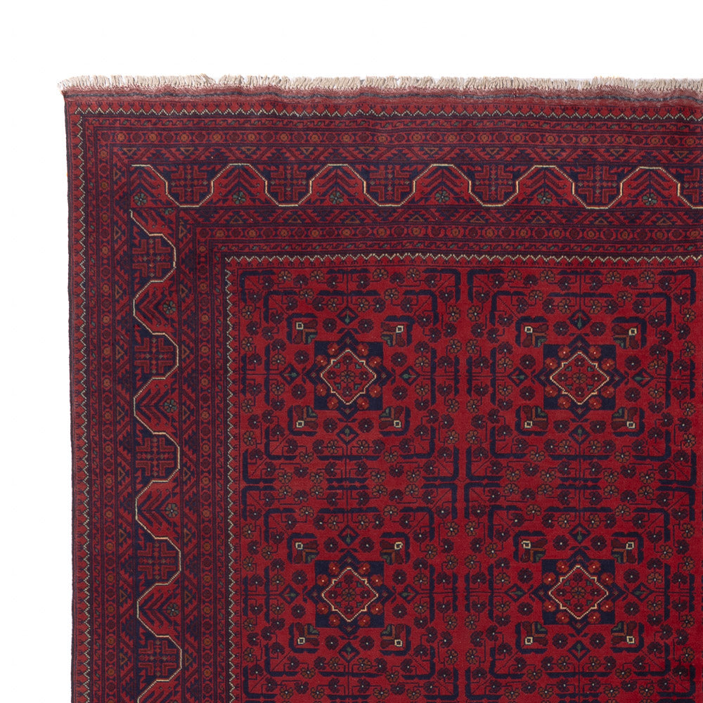 Afghan Teppich - Kunduz - 338 x 246 cm - rot