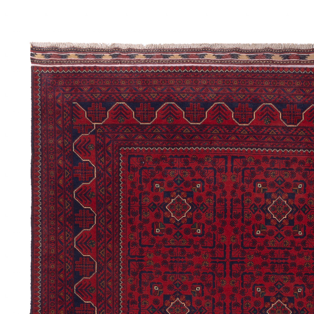 Afghan Teppich - Kunduz - 340 x 248 cm - rot