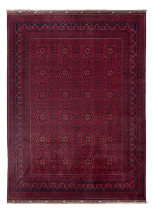 Afghan Teppich - Kunduz - 340 x 254 cm - rot