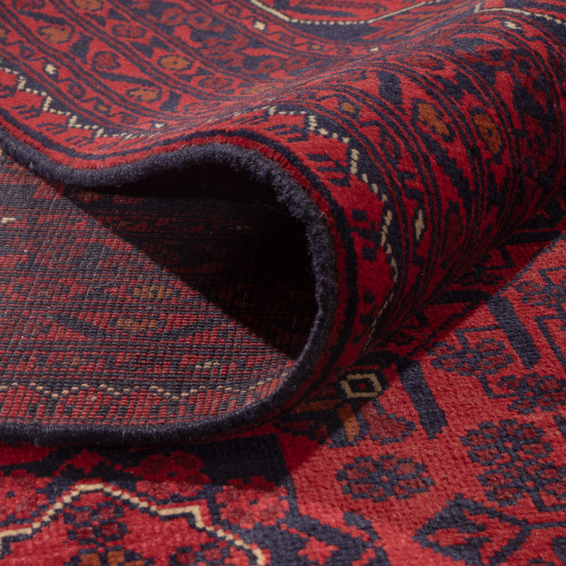 Afghan Teppich - Kunduz - 340 x 254 cm - rot