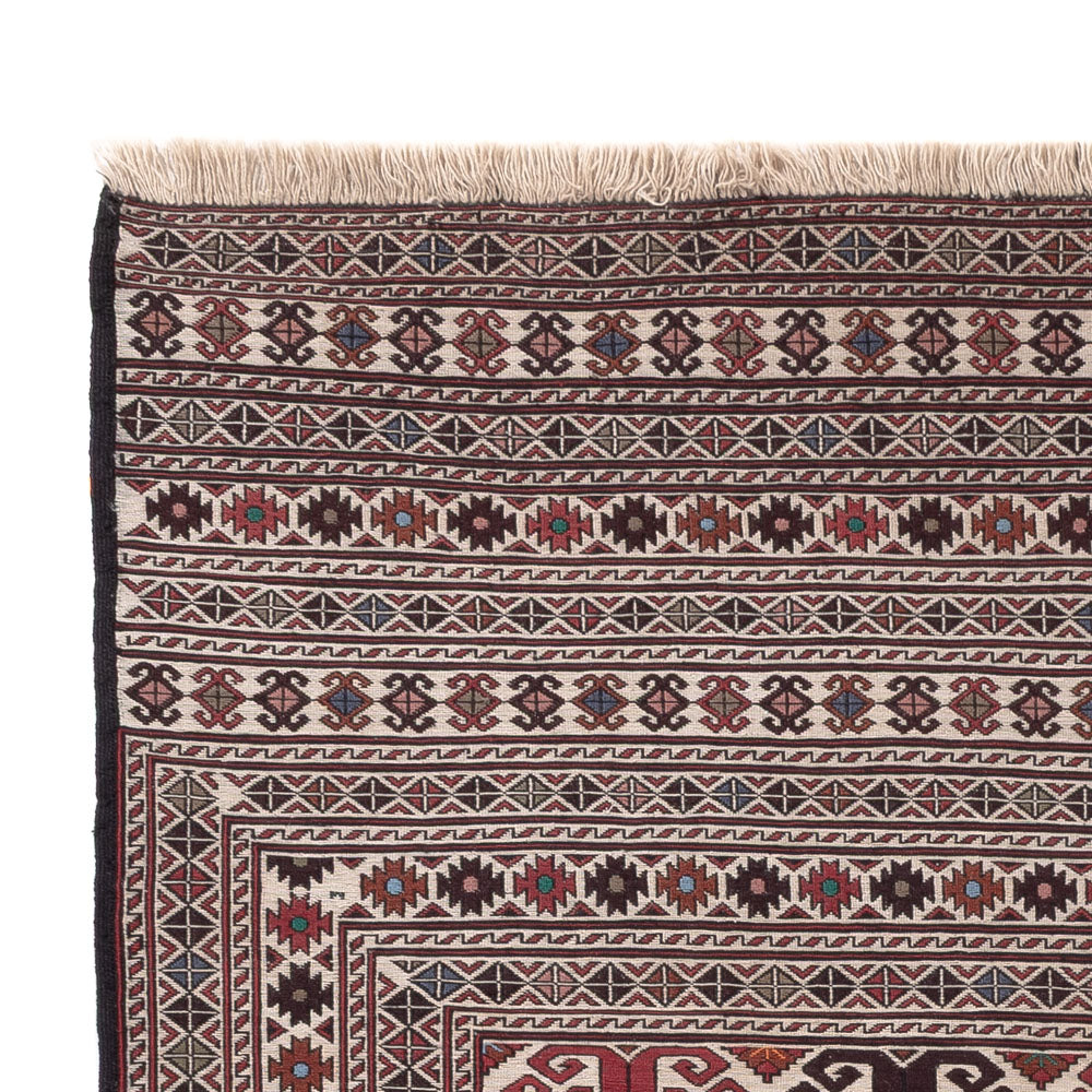 Kelim Afghan Teppich 195x132cm