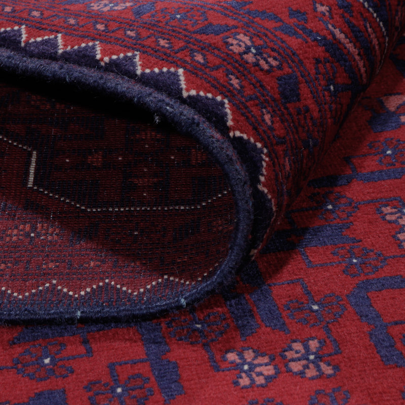 Afghan Teppich - Royal - 200 x 154 cm - rot