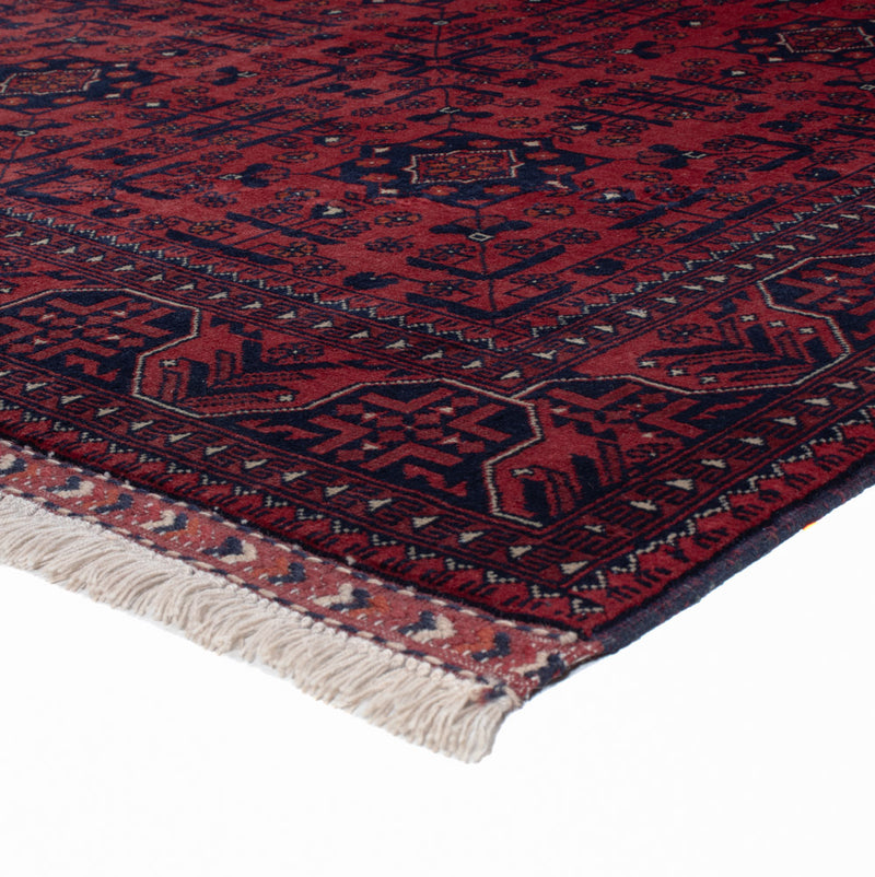 Afghan Teppich - Royal - 195 x 154 cm - rot
