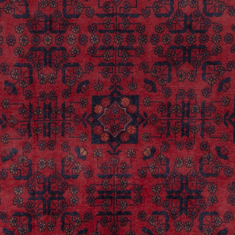 Afghan Teppich - Royal - 190 x 151 cm - rot