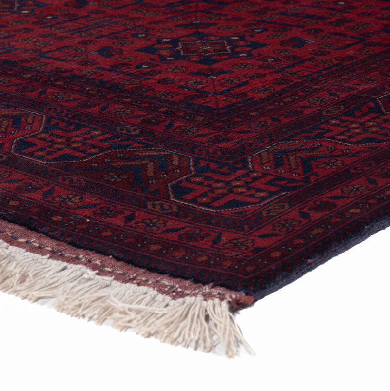 Afghan Teppich - Royal - 194 x 150 cm - rot