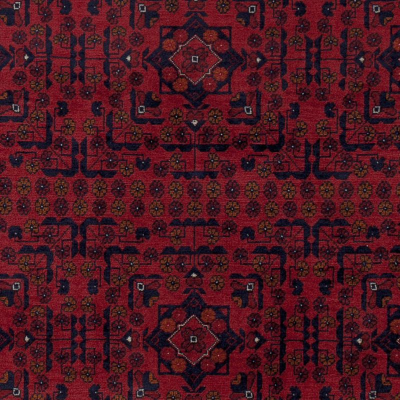 Afghan Teppich - Royal - 201 x 152 cm - rot