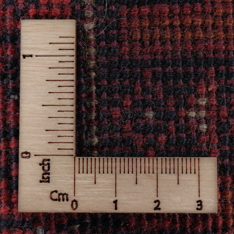 Afghan Teppich - Kunduz - 197 x 154 cm - rot