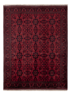 Afghan Teppich - Royal - 193 x 149 cm - rot
