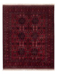Afghan Teppich - Royal - 187 x 150 cm - rot