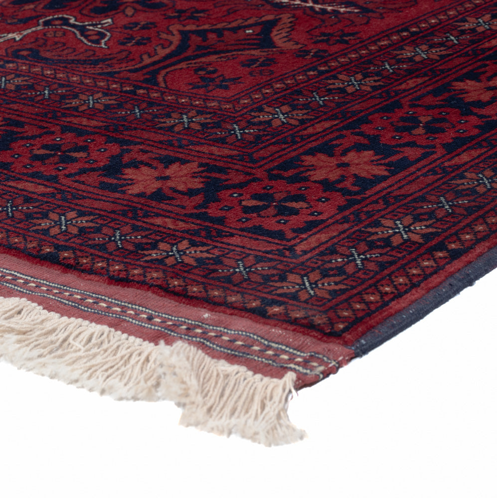 Afghan Teppich - Royal - 187 x 150 cm - rot