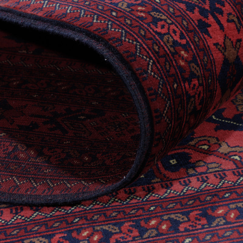 Afghan Teppich - Royal - 195 x 152 cm - rot