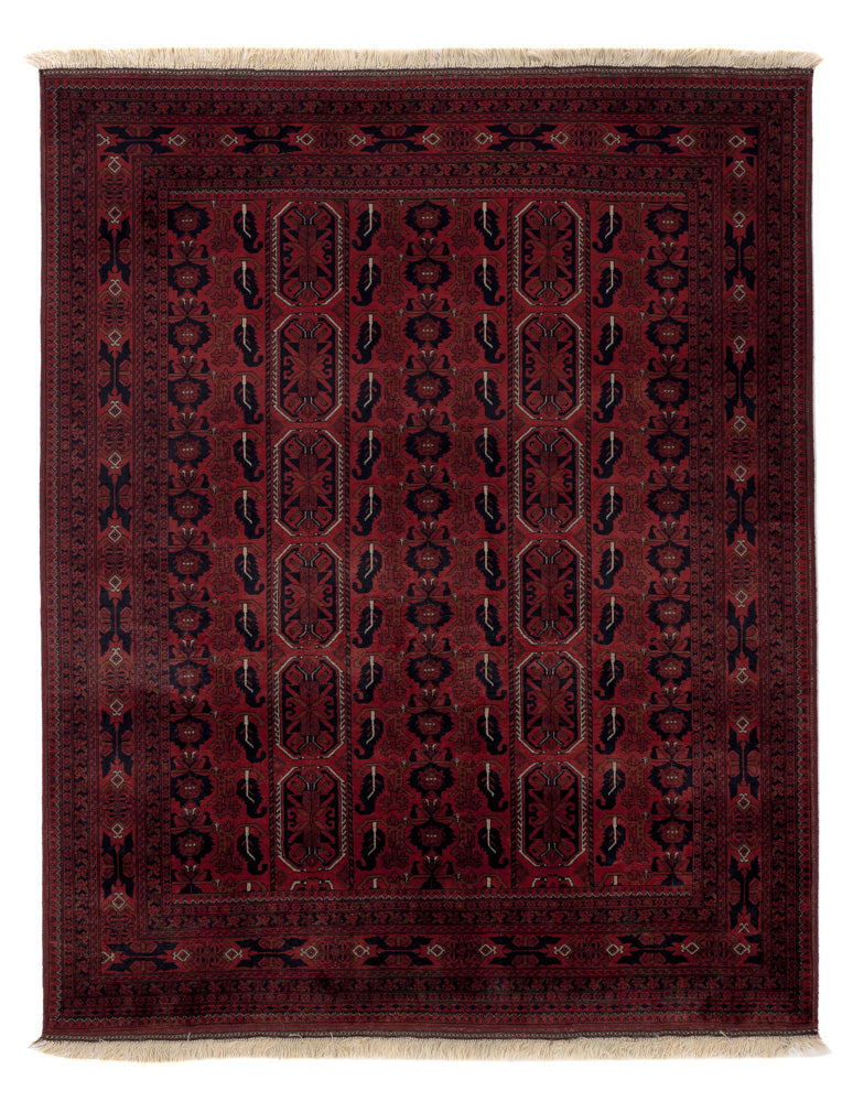 Afghan Teppich - Royal - 187 x 147 cm - rot