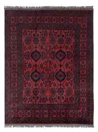 Afghan Teppich - Kunduz - 200 x 156 cm - rot
