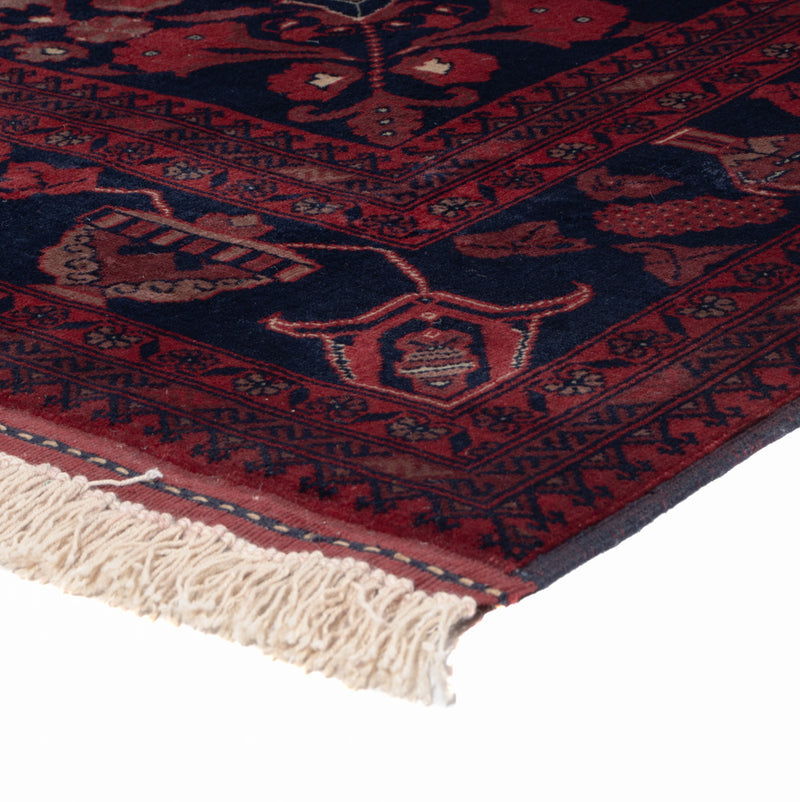 Afghan Teppich - Royal - 200 x 148 cm - rot