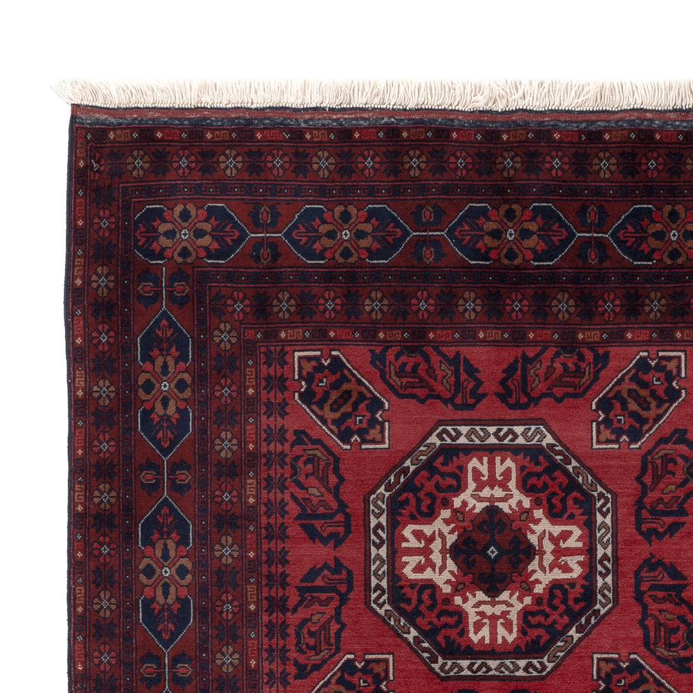 Afghan Teppich 198x151cm - Orientteppich