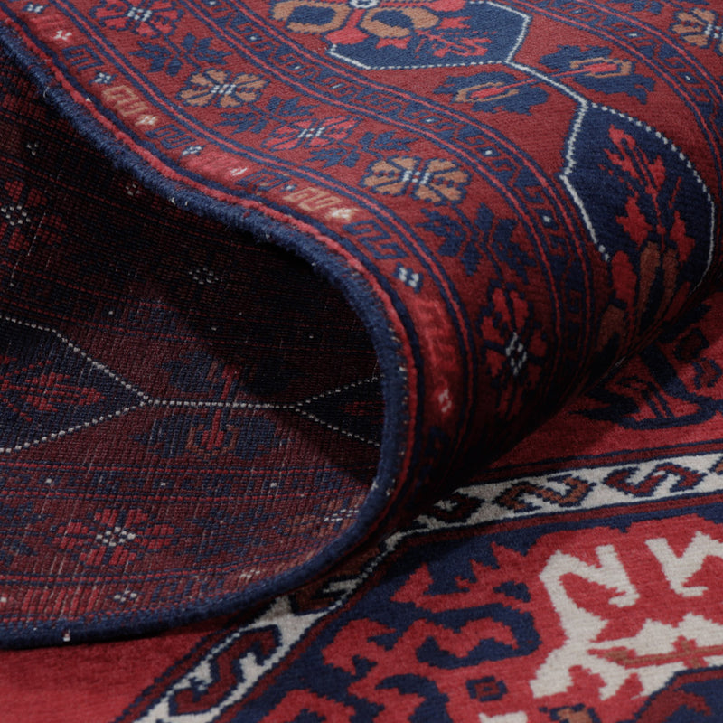 Afghan Teppich - Royal - 198 x 151 cm - rot